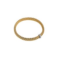 Bracciale Fope Donna Vendôme in Oro giallo Diamante 0.10 Ct 56002BX_BB_G_XBX_00M - 56002BX_BB_G_XBX_00M